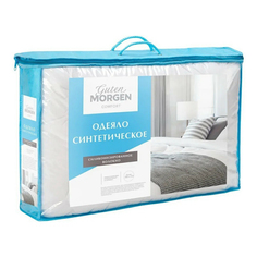 Одеяло Guten Morgen Soft comfort 140 х 205 см полиэстер всесезонное белое