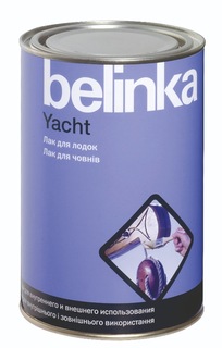 Лодочный лак BELINKA Yacht, 9 л. Матовый