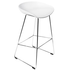 Стул Bradex Home полубарный Neo белый /FR 0697