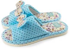 Домашние тапочки женские Smile of Milady А-82-114 голубые 38 RU