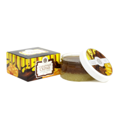 Сахарный скраб для тела Дом природы шоколад с медом