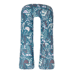 Подушка для беременных AmaroBaby U-образная 340х35 Flower dreams, фиолетовый AMARO-40U-FD