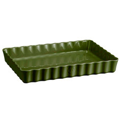 Форма для пирога прямоугольная Emile Henry Колорама, лавровый лист