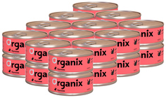 Влажный корм для кошек Organix с кроликом, 24шт, 100г