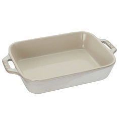 Форма для запекания Staub Ceramic 25,6x16,6см, слоновая кость