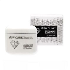 Отбеливающая легкая гелевая ночная маска 3W Clinic, 100 мл