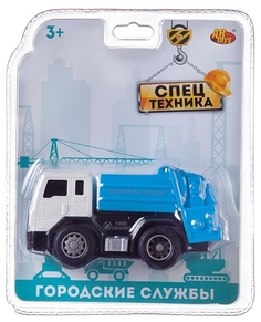 Машинка инерционная Abtoys Cпецтехника Мусоровоз мини C-00462