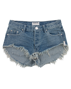 Шорты женские ONE TEASPOON 20274 синие 29 INT