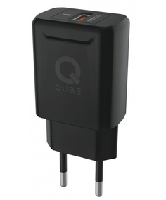 Сетевое зарядное устройство QUB QWCQUICK30BLK (черный)