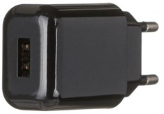 Сетевое зарядное устройство W.O.L.T. USB 1000 мА (черный)