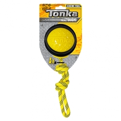 Развивающая игрушка для собак Tonka, желтый, 10 см, 1 шт