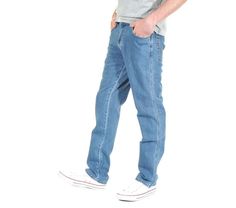 Джинсы мужские Wrangler W10I23010 синие 31/30