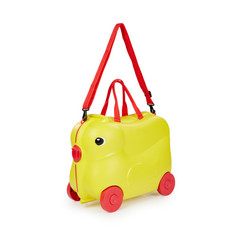 Чемодан-каталка Happy Baby DUCK yellow 40035ж