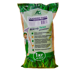 Семена Газона Абсолют Грин Абсолют Тень 1 кг Absolute Green