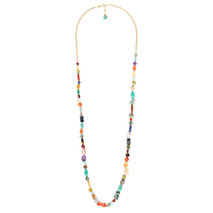 Колье из бижутерного сплава с агатом 94,5 см Nature Bijoux NB20.2-15-41291