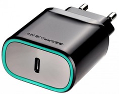 Сетевое зарядное устройство Gerffins PRO GFPRO-PD20 1xUSB Type-C PD 20Вт (черный)