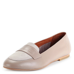 Лоферы женские RICONTE 2-222342201 бежевые 38 RU