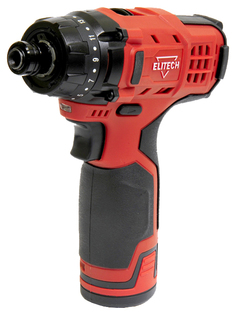 Акк. безударная дрель-шуруповерт Elitech ША 10,8ЛК2