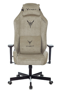 Игровое кресло Бюрократ Knight N1 Fabric Бежевый, ткань