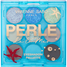 Палетка теней для глаз Vivienne Sabo "Perle de la mer" тон 01