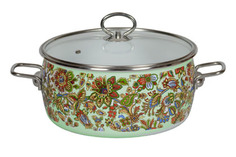 Кастрюля СТАЛЬЭМАЛЬ 8SА245S 5л