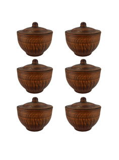 Форма для запекания с крышкой 6шт 0,6л, 69ФОРМ045.6.К02vbv Bekkerland