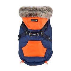 Жилет для собак Puppia, унисекс, синий, XXL, длина спины 42 см