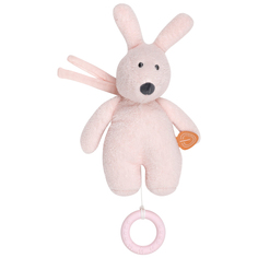 Игрушка мягкая Nattou Musical Soft toy MINI Susie & Bonnie Кролик музыкальная 508087
