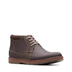 Ботинки мужские Clarks Vargo Mid 26138395 коричневые 44.5 EU