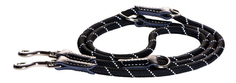 Поводок перестежка для собак Rogz Rope M-9мм 2 м, Черный HLMR09A