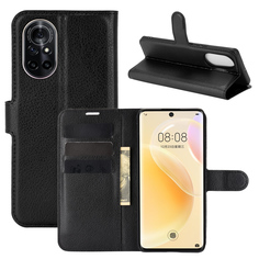 Чехол-книжка PRESTIGE с функцией подставки для Huawei Nova 8 (черный) Black Panther