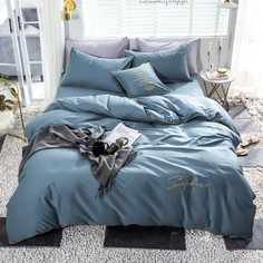 Постельное белье "Sophia Premium Line" Хлопок, Жатка (2-х спальное)