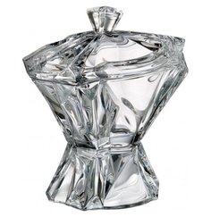 Ваза для конфет 27,5 см с крышкой Aurum Crystal "Айсберг Без декора" 142959