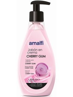 Жидкое крем-мыло для рук AMALFI cherry gum 500 мл Amalfy