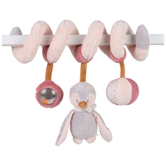 Игрушка мягкая Nattou Toy spiral Sasha & Pauline Пингвин и Кролик 244152