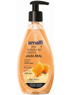 Жидкое крем-мыло для рук AMALFI royal jelly 500 мл Amalfy