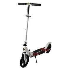 Двухколёсный самокат Solmax&Kids складной, белый SM90033