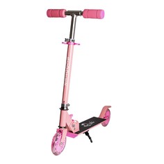 Двухколёсный самокат Solmax&Kids складной розовый SM06964