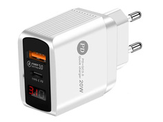 Зарядное устройство WIIIX 2xUSB UNNK-4-2-02-QCPD