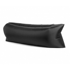 Надувной ламзак лежак диван для отдыха шезлонг Baziator BG0112 120x60x50 см черный