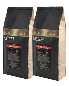 Кофе в зернах NOIR GRAN CRU, набор из 2 шт. по 1 кг