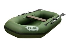 Лодка гребная FLINC F240L, надувная, оливковый