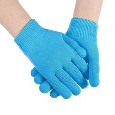 Увлажняющие гелевые перчатки SPA GEL GLOVES цвет синий