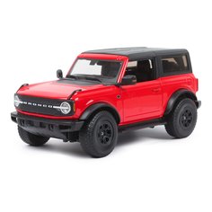 Машинка Maisto металлическая 1:18 2021 Ford Bronco Wildtrak 21, красная 31456/1