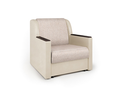 Кресло-кровать Шарм-Дизайн Аккорд Д 33070636, корфу беж и экокожа беж/бук