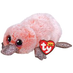 Мягкая игрушка TY Утконос Вилма розовый 36217