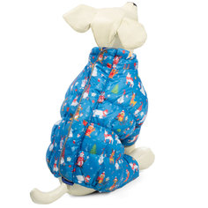 Комбинезон для собак Triol Рождество, унисекс, разноцветный, L, длина спины 35 см