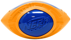 Мяч для регби для собак Nerf из термопластичной резины, 18 см серия Мегатон