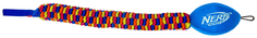 Мяч для регби Nerf для собак с плетеным шлейфом, 48 см, разноцветный