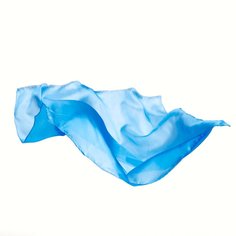 Развивающая игрушка Grimms Натуральный шелк Sarahssilks, голубой, 52х52 см 85051